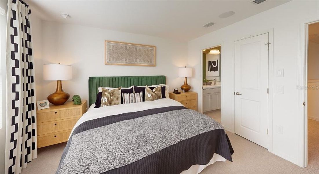 Furnished interior view inside a new home in The Townhomes at Westview, Kissimmee (Image 9).