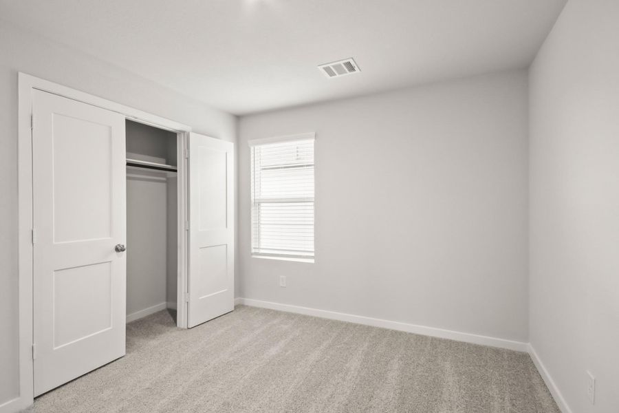 Spacious, unfurnished interior of a new home in Northpark South, Porter (Image 20). Spacious, unfurnished interior of a new home in Northpark South, Porter (Image 20).