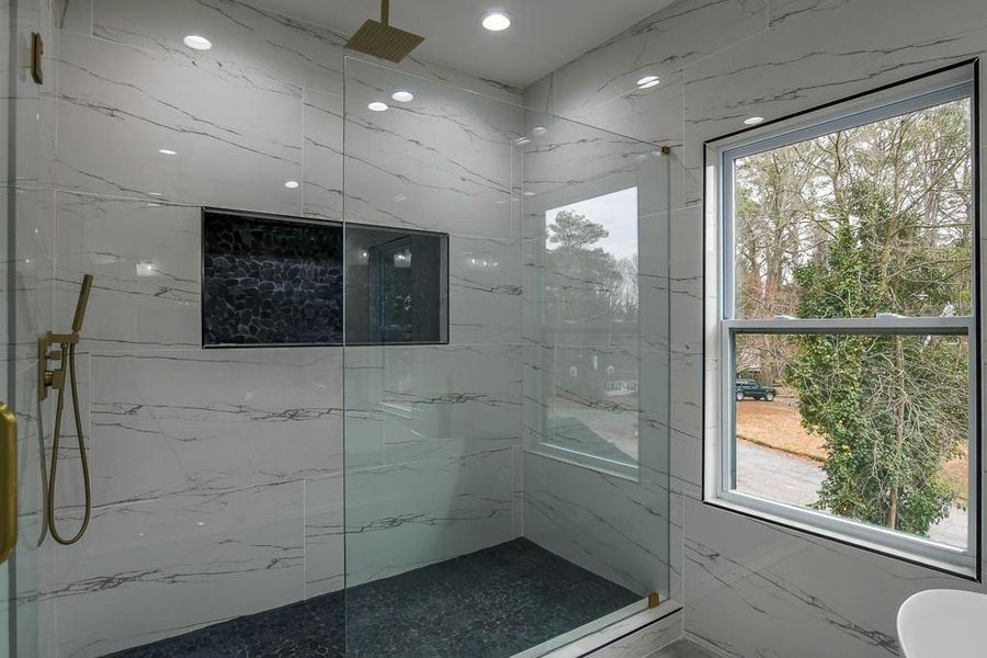 Close-up of interior finishes inside a home in , Atlanta (Image 19).