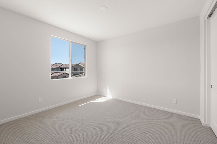 Spacious, unfurnished interior of a new home in Harvest - Enchantment Series, Queen Creek (Image 29). Spacious, unfurnished interior of a new home in Harvest - Enchantment Series, Queen Creek (Image 29).