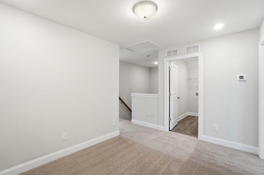 Spacious, unfurnished interior of a new home in Harrisburg Village Townhomes, Harrisburg (Image 51).