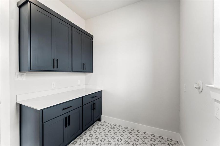 Storage Cabinets at Utility Room