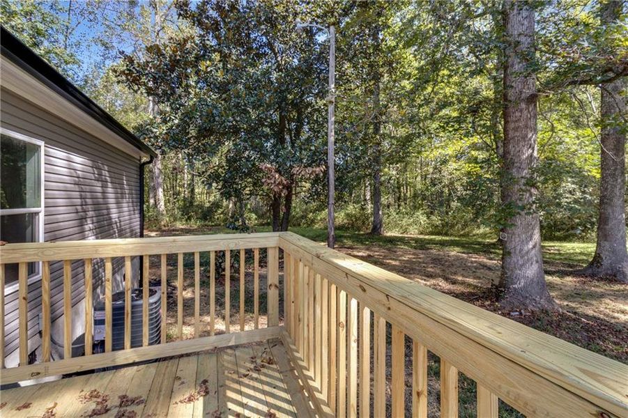 Exterior details and patio area of a home in , Villa Rica (Image 15).