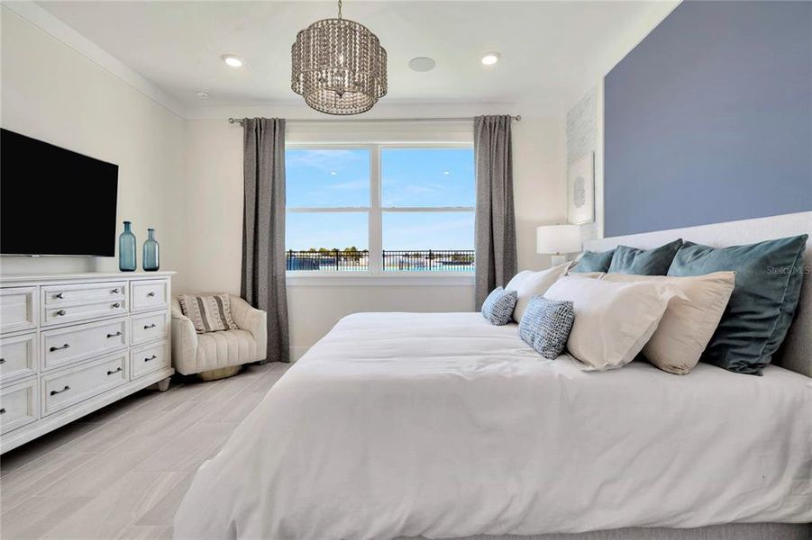 Furnished interior view inside a new home in , Wesley Chapel (Image 14).