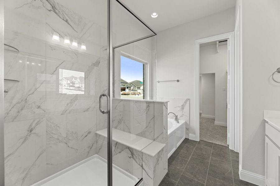 Representative furnished interior of a home built from the Kerrville by Windsor Homes in Anna Town Square, Anna (Image 12).