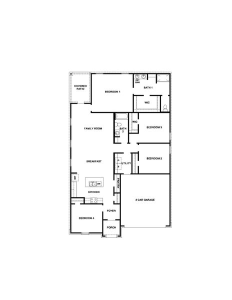 2D floor plan layout of this home in Mill Creek, Magnolia, TX (Image 5). 2D floor plan layout of this home in Mill Creek, Magnolia, TX (Image 5).