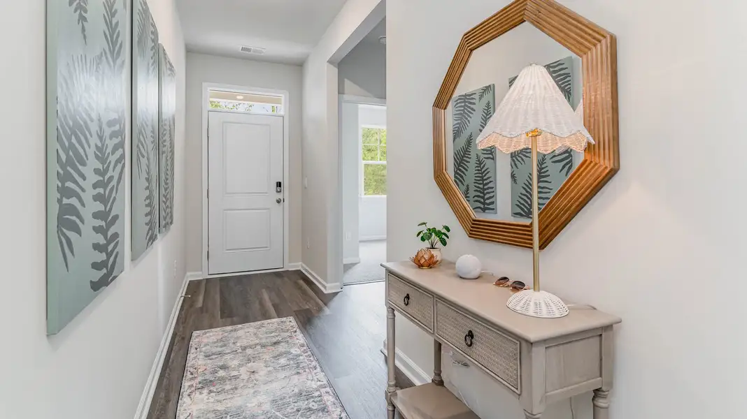Representative furnished interior of a home built from the KERRY by D.R. Horton in Riggs Pointe, Millington (Image 3).