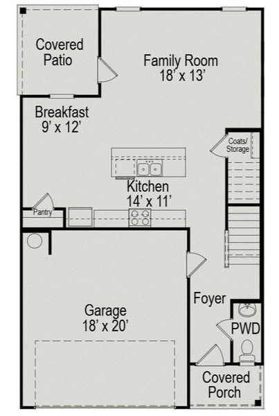 2D floor plan layout of this home in Cantigny Park, Clarksville, TN (Image 2). 2D floor plan layout of this home in Cantigny Park, Clarksville, TN (Image 2).