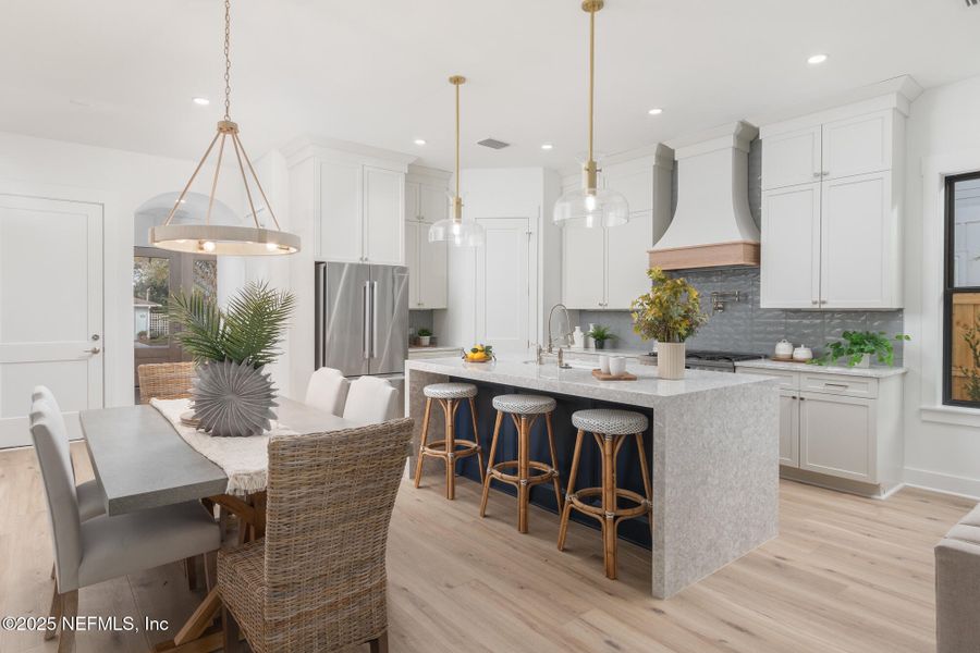Furnished interior view inside a new home in , Jacksonville Beach (Image 12).