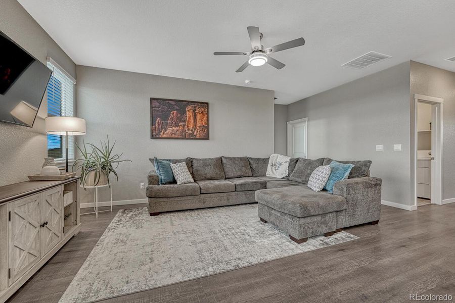 Furnished interior view inside a new home in Spring Valley Ranch, Elizabeth (Image 11).