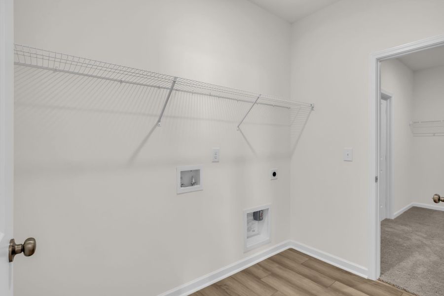 Spacious laundry room. Spacious laundry room.