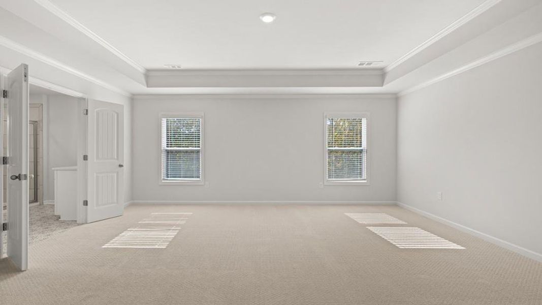 Spacious, unfurnished interior of a new home in Hamptons at Riverwood East, Dallas (Image 33). Spacious, unfurnished interior of a new home in Hamptons at Riverwood East, Dallas (Image 33).