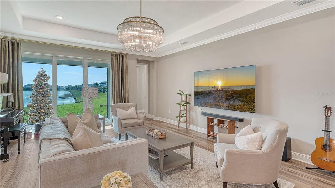 Furnished interior view inside a new home in , Bradenton (Image 13).