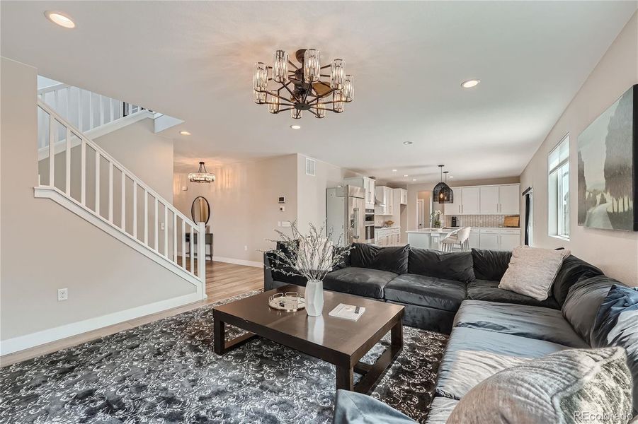 Furnished interior view inside a new home in Morgan Hill, Erie (Image 32).