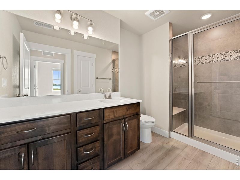 Furnished interior view inside a new home in The Lakes at Centerra, Loveland (Image 18).