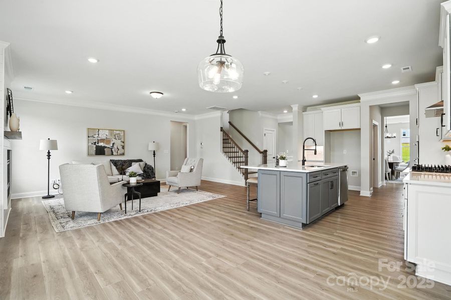 Furnished interior view inside a new home in , Sherrills Ford (Image 17). Furnished interior view inside a new home in , Sherrills Ford (Image 17).