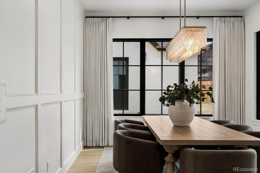 Furnished interior view inside a new home in , Denver (Image 12).