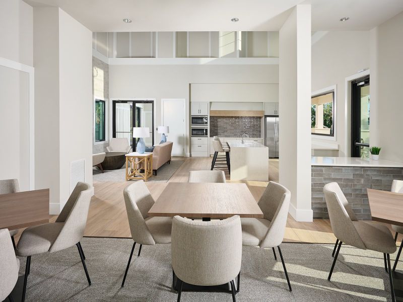 Furnished interior view inside a new home in Salt Meadows - Classic Series, Parrish (Image 8).