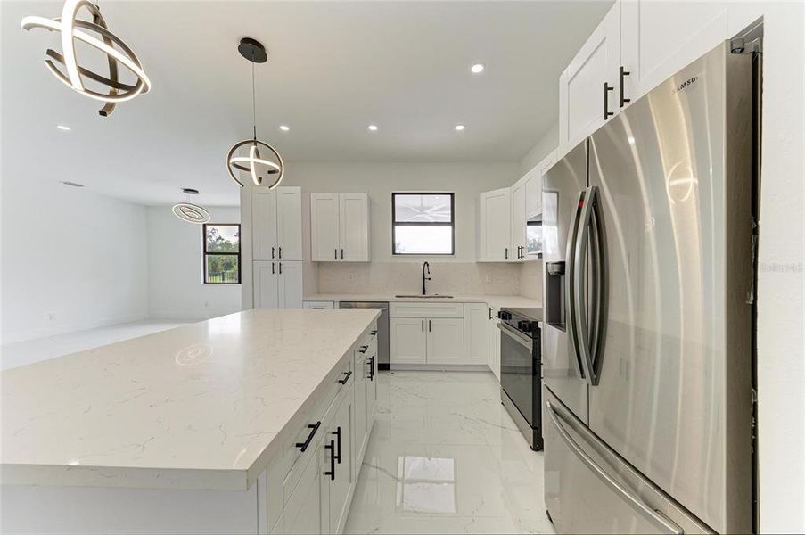 Furnished interior view inside a new home in , Punta Gorda (Image 19).