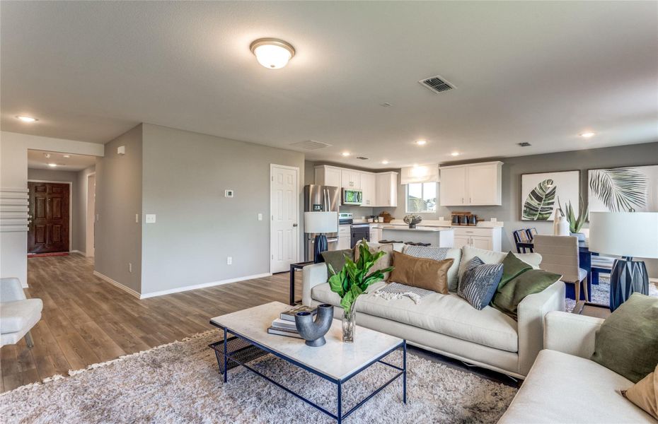 MODEL HOME images may NOT be consistent with the finished product.