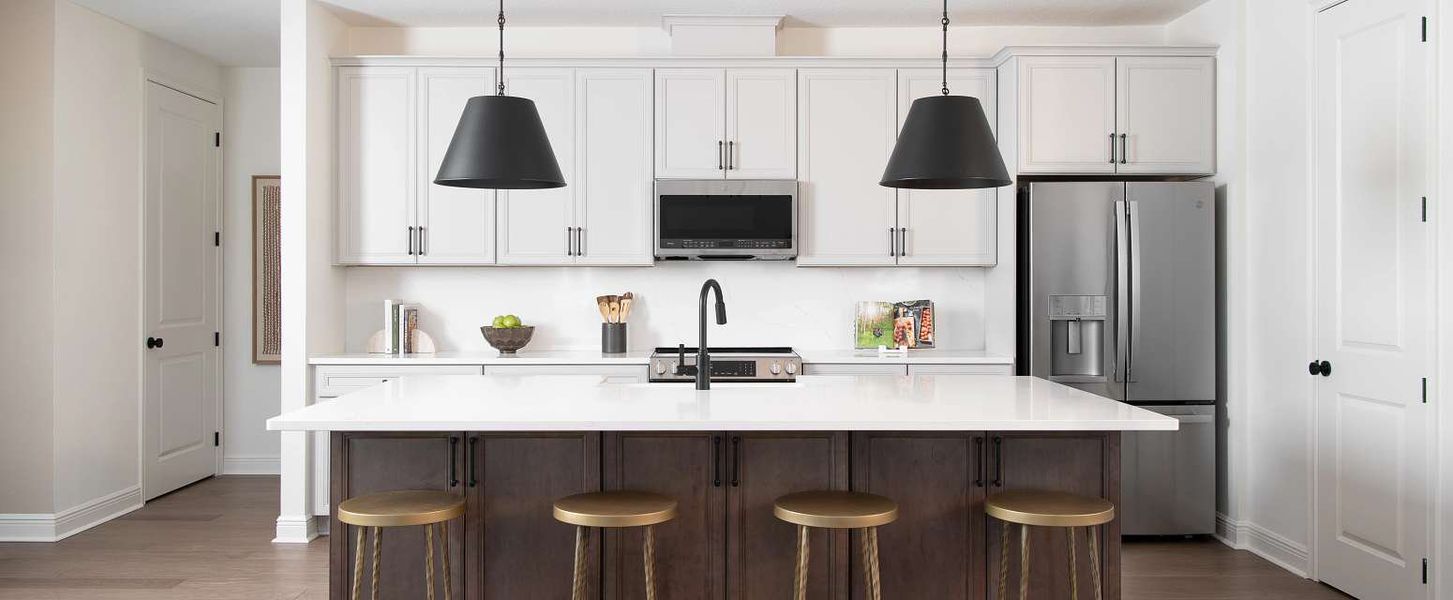 Representative furnished interior of a home built from the Plant II by Ashton Woods in Ellington Traditional, St. Cloud (Image 6).