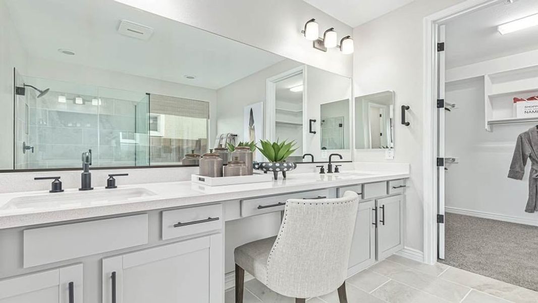 Representative furnished interior of a home built from the Hudson by Taylor Morrison in Stonehaven, Glendale (Image 18).
