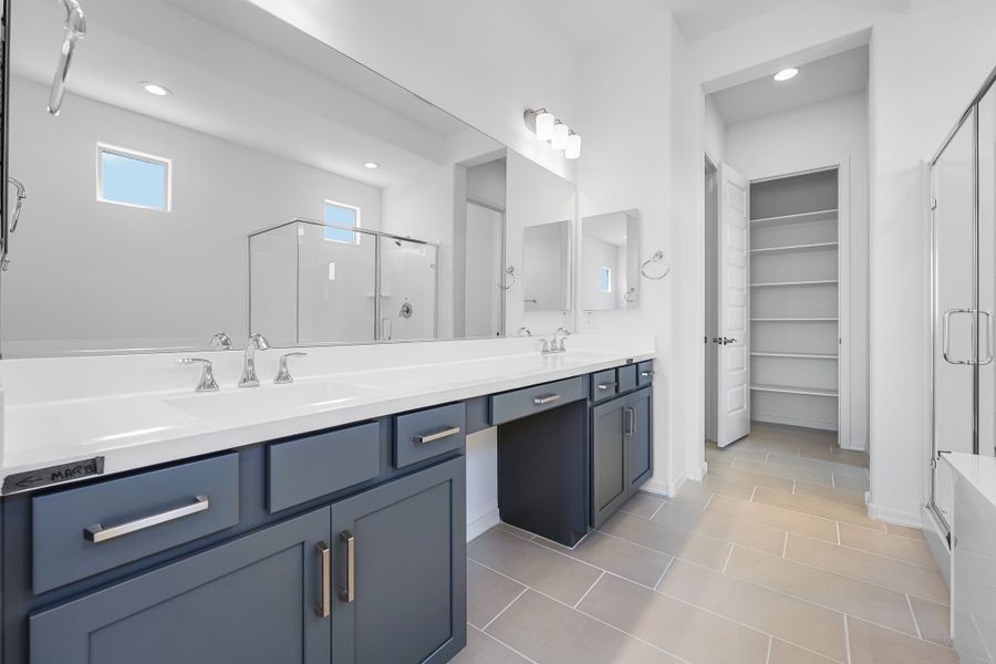Furnished interior view inside a new home in Combs Ranch, San Tan Valley (Image 9).