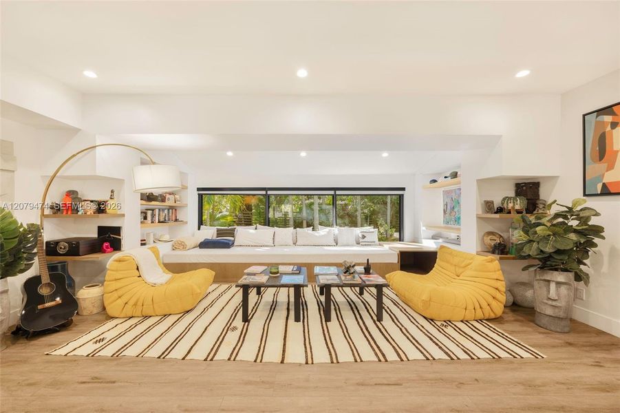 Furnished interior view inside a new home in , Miami (Image 18). Furnished interior view inside a new home in , Miami (Image 18).