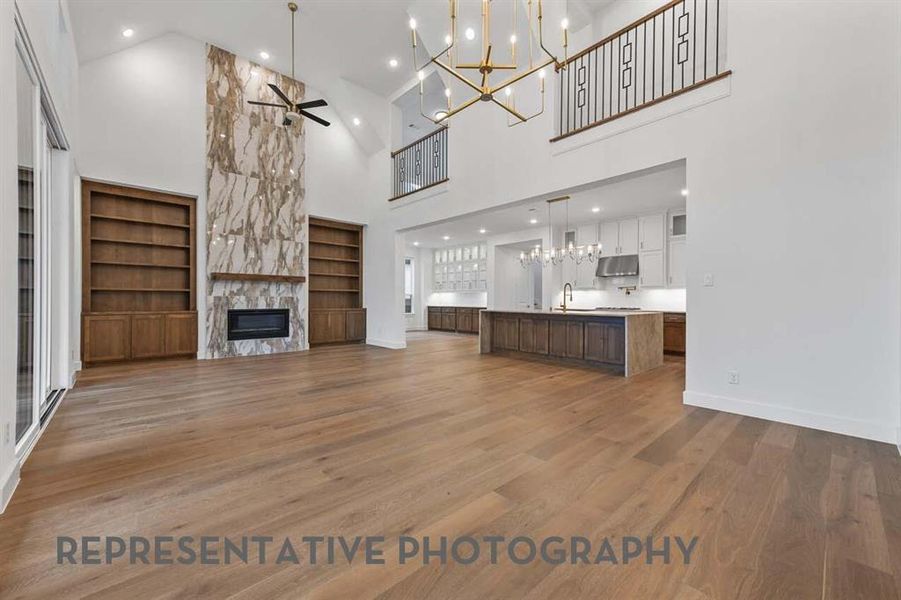 Spacious, unfurnished interior of a new home in Mosaic, Celina (Image 18).