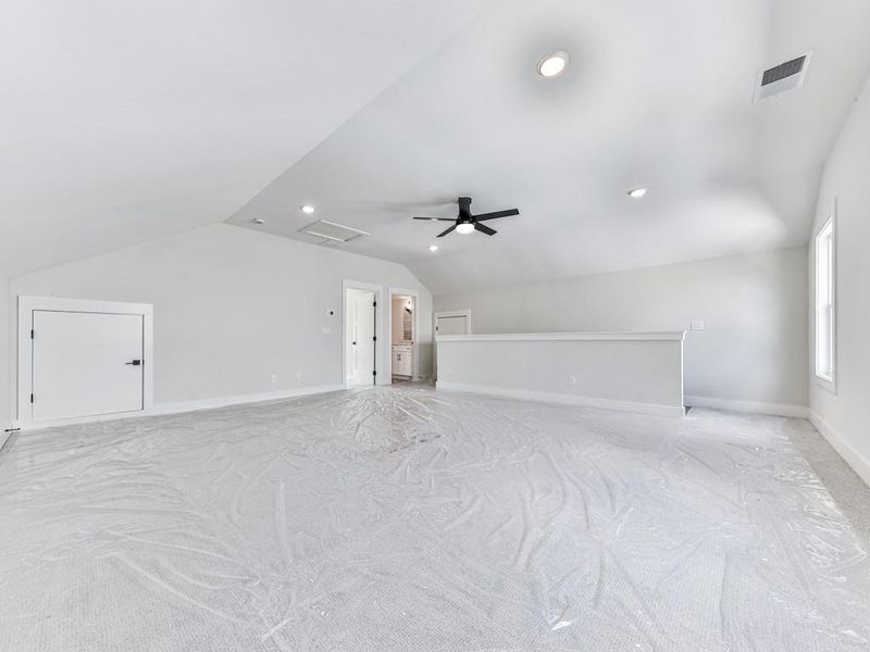 Furnished interior view inside a new home in , Holly Springs (Image 11). Furnished interior view inside a new home in , Holly Springs (Image 11).