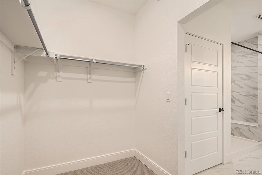 Large Primary closet