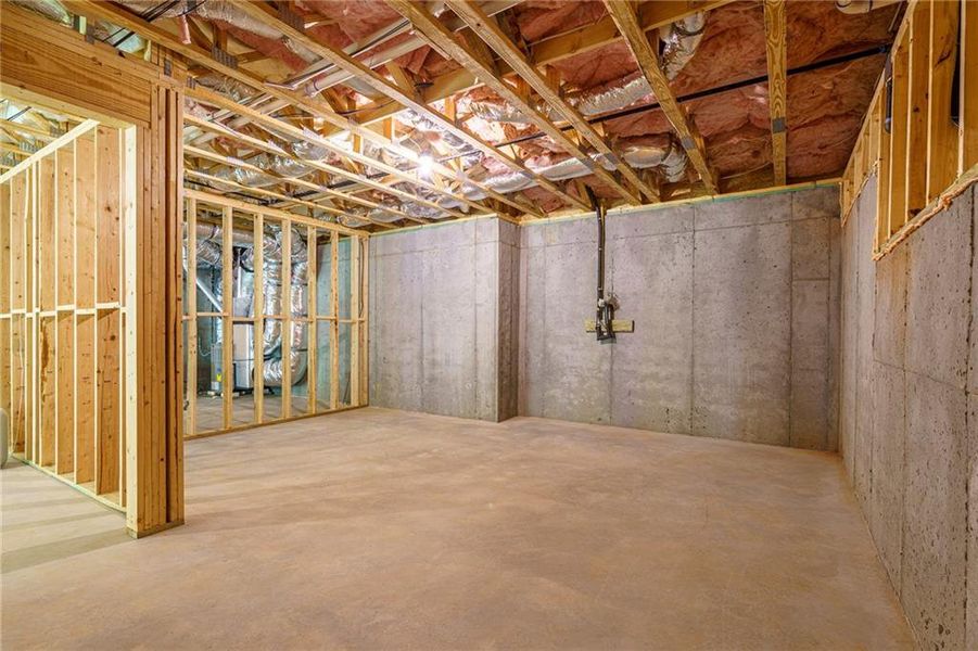 In-progress construction of a new home in Malone's Pond, Ball Ground, GA (Image 70).