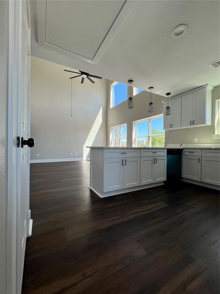 Furnished interior view inside a new home in , Houston (Image 13). Furnished interior view inside a new home in , Houston (Image 13).