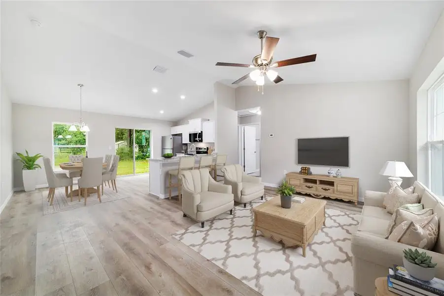 Furnished interior view inside a new home in , Ocala (Image 7).
