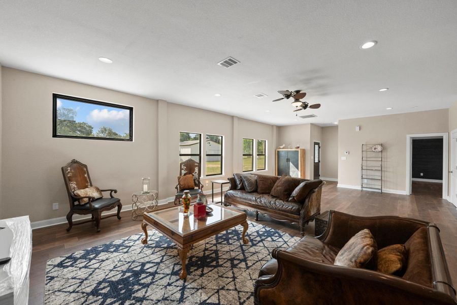 Furnished interior view inside a new home in , Leander (Image 6).