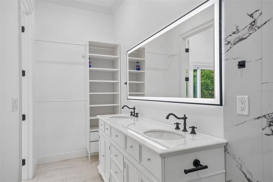 Furnished interior view inside a new home in , Tampa (Image 17).