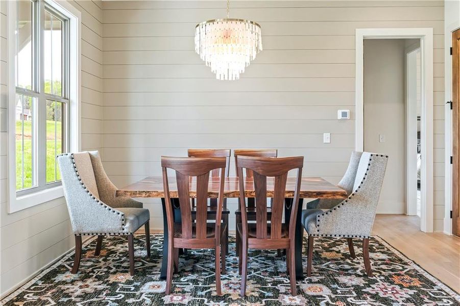 Furnished interior view inside a new home in , Blairsville (Image 53).