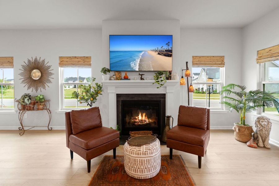 Furnished interior view inside a new home in Horizons at Summers Corner | 55+: The Legends, Summerville (Image 3).