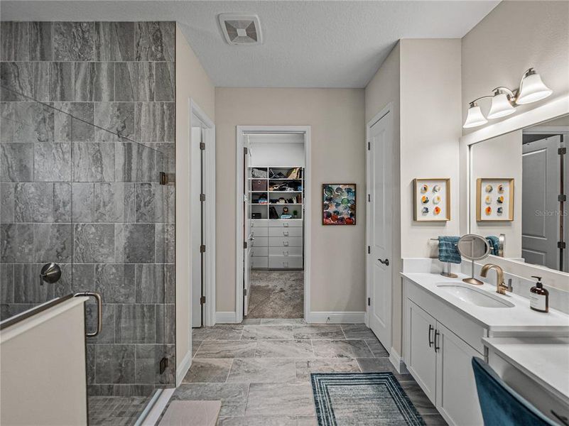 Furnished interior view inside a new home in Mirada, San Antonio (Image 61). Furnished interior view inside a new home in Mirada, San Antonio (Image 61).