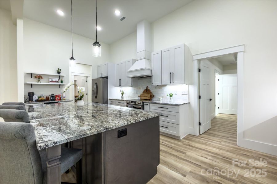 Furnished interior view inside a new home in , Hickory (Image 17).