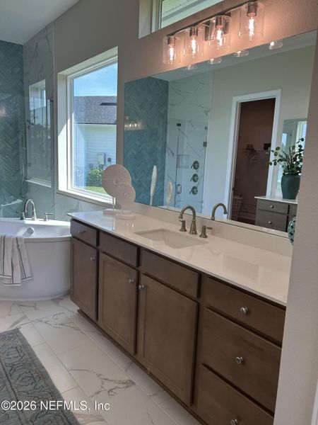 Furnished interior view inside a new home in SilverLeaf, St. Augustine (Image 15).