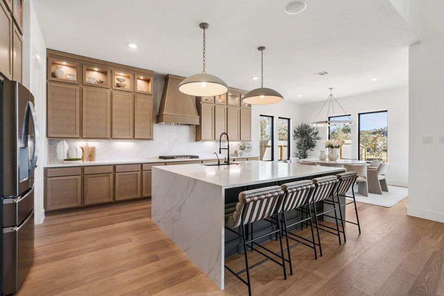 Furnished interior view inside a new home in Friendswood Trails, Friendswood (Image 10).