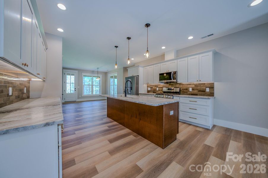 Furnished interior view inside a new home in , Asheville (Image 7).