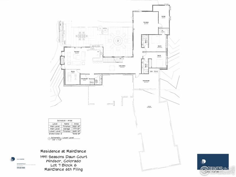 2D floor plan layout of this home in , Windsor, CO (Image 3).