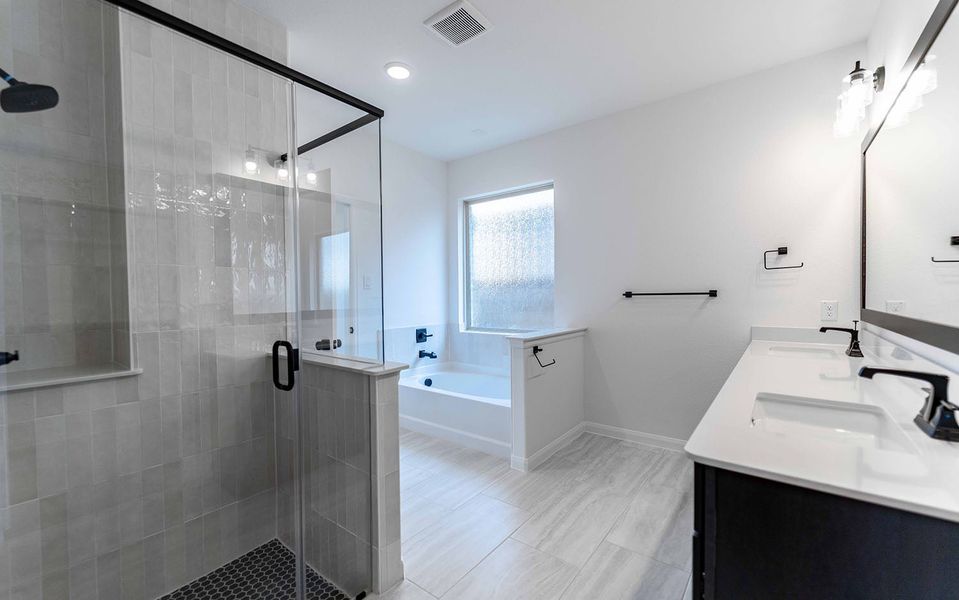 Furnished interior view inside a new home in Solterra, Mesquite (Image 7).