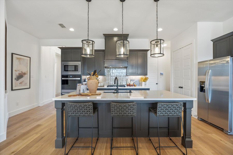 Furnished interior view inside a new home in Anna Town Square, Anna (Image 7).