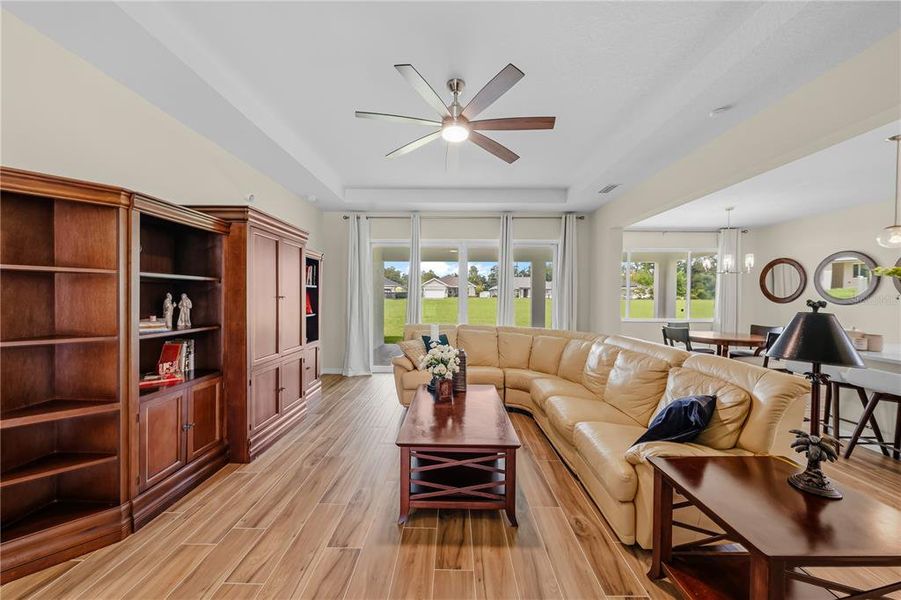 Furnished interior view inside a new home in , Ocala (Image 42).