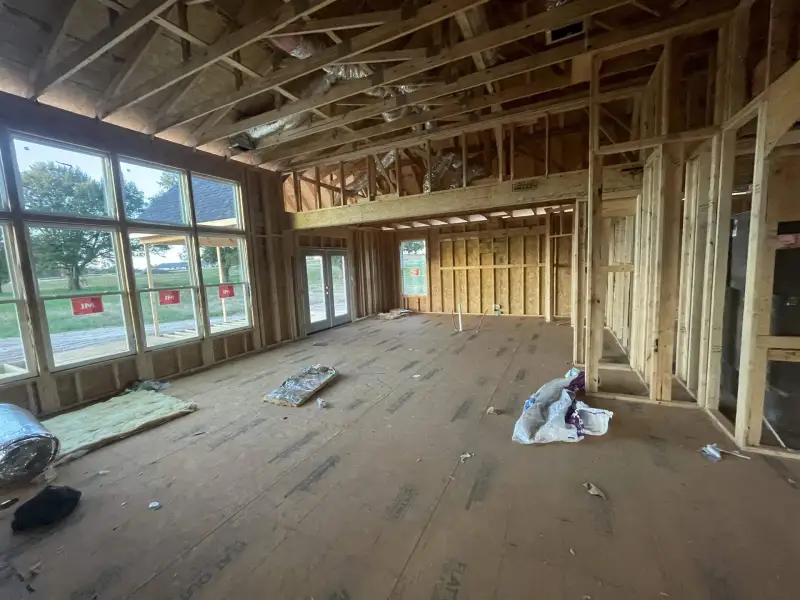 In-progress construction of a new home in Smokey Hills, Campobello, SC (Image 10). In-progress construction of a new home in Smokey Hills, Campobello, SC (Image 10).