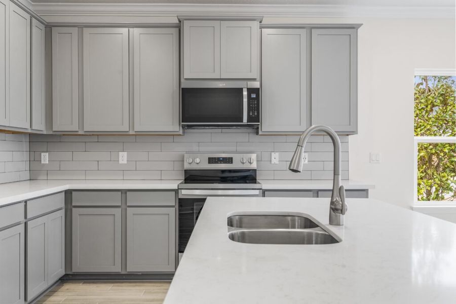 Furnished interior view inside a new home in Natureview, Freeport (Image 7).