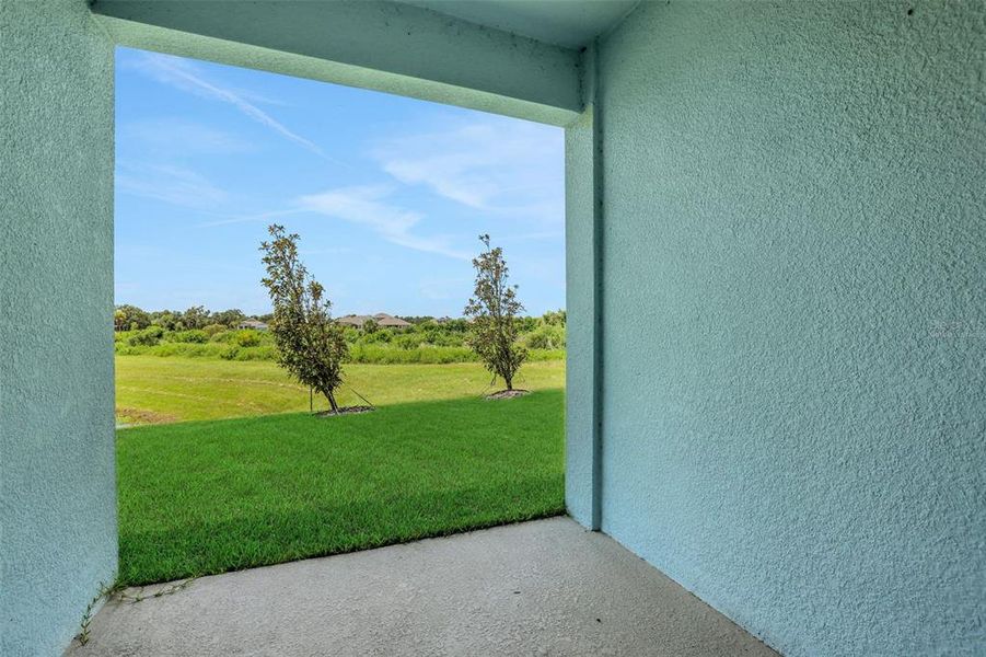 Exterior details and patio area of a home in Seaire, Parrish (Image 3). Exterior details and patio area of a home in Seaire, Parrish (Image 3).